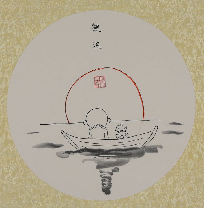 观心见佛「观远」